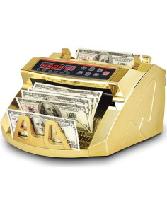 Contador de Dinero Street Kingz 1000 Billetes/minuto Detección Falsificaciones 2