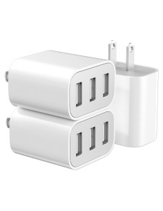 Cargador de pared USB 3 puertos XIANGHONGYIAN - Paquete de 3