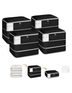 Bolsas de Almacenamiento por Compresión Homsorout 4 Pzas 110L