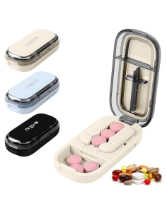 Cortador de Pastillas Echu Blanco Ajustable 1/2 1/4 Preciso