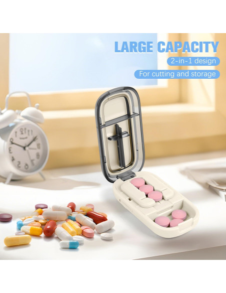 Cortador de Pastillas Echu Blanco Ajustable 1/2 1/4 Preciso