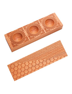 Molde de Prensa para Ravioles Miczhuoguang 3 en 1 de Madera