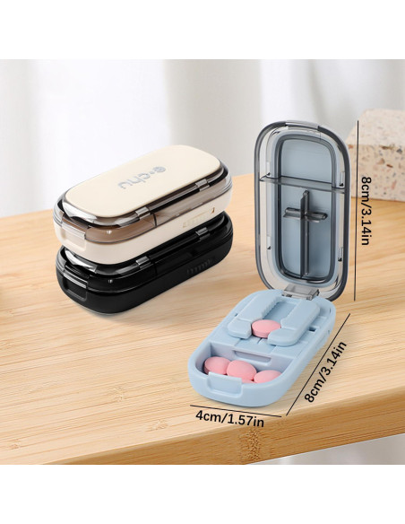 Cortador de Pastillas Echu Blanco Ajustable 1/2 1/4 Preciso