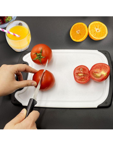 Cuchillo de Tomate Serrado 12.7 cm Haokithcun Acero Alemán