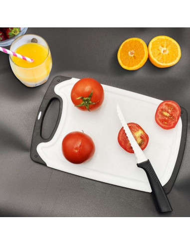 Cuchillo de Tomate Serrado 12.7 cm Haokithcun Acero Alemán