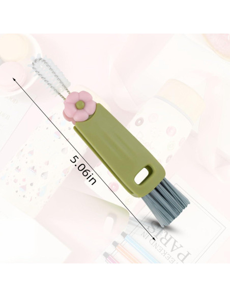 Cepillo de Limpieza 3 en 1 TKYPZY para Tazas y Botellas