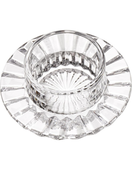 Plato de Mantequilla de Vidrio Frcctre 2 Piezas 12.7 cm