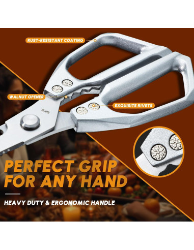 Tijeras de Cocina Huusk de Acero Inoxidable - 427g