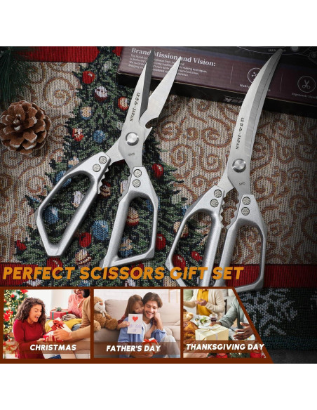 Tijeras de Cocina Huusk de Acero Inoxidable - 427g