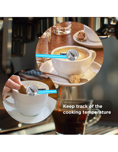 Termómetro de Cocina KT THERMO Sonda 12.7 cm Inmediata