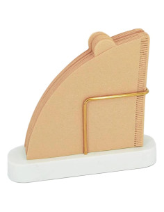 Soporte de Filtros de Café UISWAM Base de Mármol Blanco