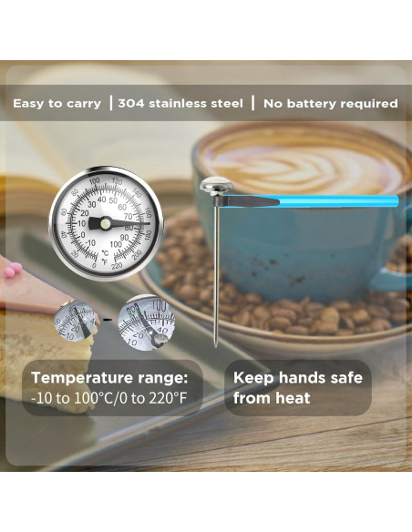 Termómetro de Cocina KT THERMO Sonda 12.7 cm Inmediata