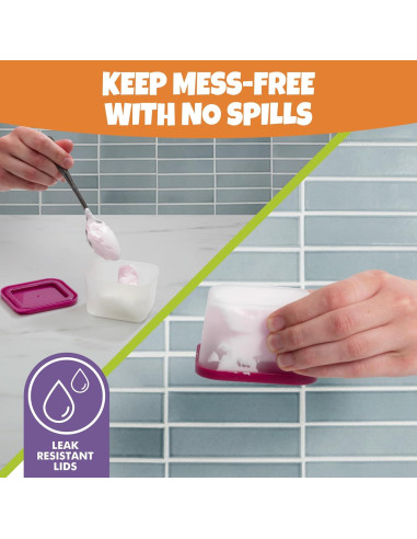 Caja de Almuerzo Bento Bentology 5 Contenedores A Prueba de Fugas