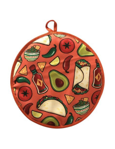 Calentador de Tortillas ZUYYON 30 cm Aislante Microondas Aguacate