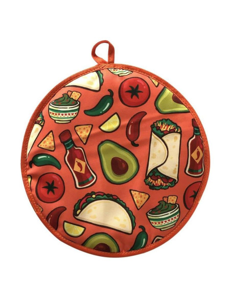 Calentador de Tortillas ZUYYON 30 cm Aislante Microondas Aguacate