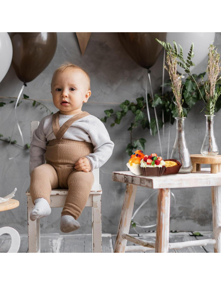 Forros de Cupcake Cuadrados Desechables Layhit - 900 Pcs