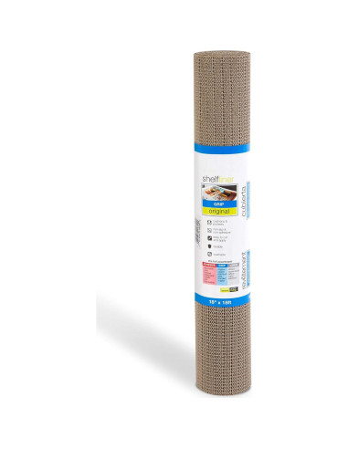 Forro de Estante Smart Design 30 cm x 4.57 m Taupe Antideslizante