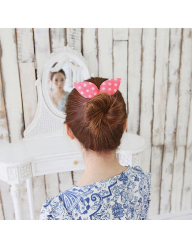 Soporte de Donut Ruihfas 6 Piezas para Peinados de Cabello