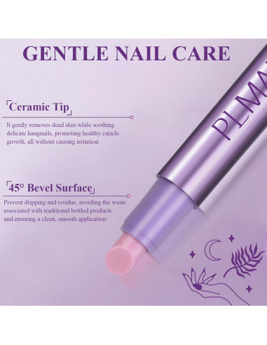 Bolígrafo de Aceite para Cutículas 3 en 1 Plman - Cuidado de Uñas