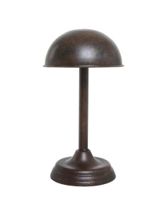 Soporte de Sombrero de Metal MyGift Vintage 30 cm Marrón