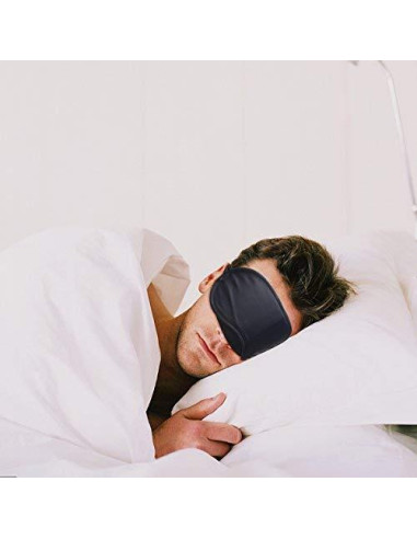 Conjunto 12 Máscaras de Sueño Coloridas Exacoo - Suaves y Lavables