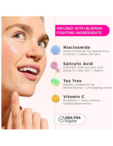 Parche Hidrocoloide ZitSticka Goo Getter 72 Piezas para Granos