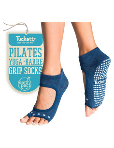 Calcetines Antideslizantes Tucketts Sin Dedos para Mujeres 6-13