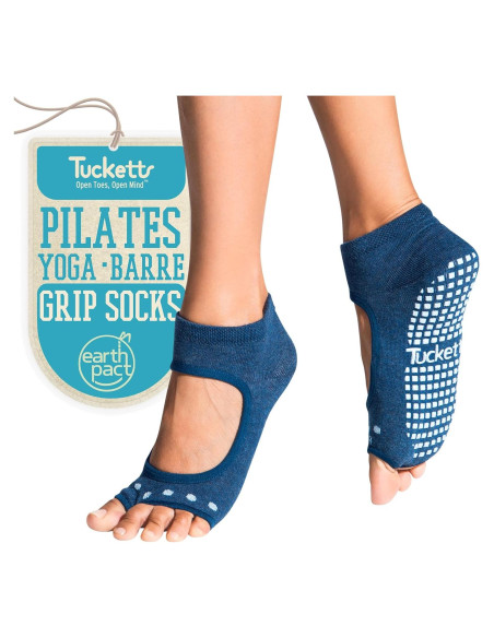 Calcetines Antideslizantes Tucketts Sin Dedos para Mujeres 6-13