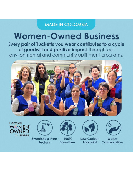 Calcetines Antideslizantes Tucketts Sin Dedos para Mujeres 6-13