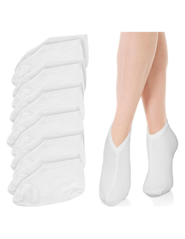 Calcetines Hidratantes Sin Dedos CIATBYYJ - 6 Pares para Talones Agrietados