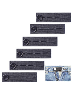 Extensores de Cintura Elásticos AXEN - Paquete de 6 Piezas