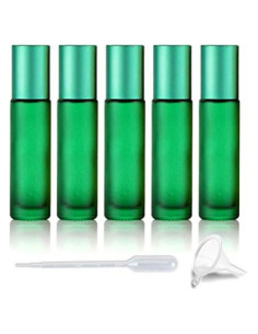 Paquete de 5 botellas de vidrio esmerilado 10ml USRommaner