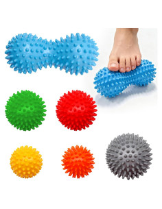 Juego de 6 Pelotas de Masaje IKKAB para Alivio Muscular