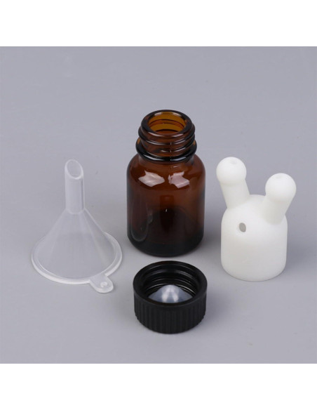 Juego de Inhalador Nasal Doble Orificio QIEIEI con Botellas Recargables