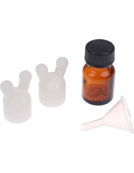 Juego de Inhalador Nasal Doble Orificio QIEIEI con Botellas Recargables