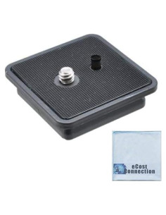 Placa de Liberación Rápida Velbon + Paño Microfibra eCostConnection