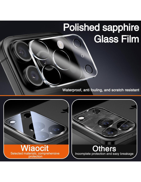 Protector de Lente de Cámara Wiaocit para iPhone 17 Pro Max