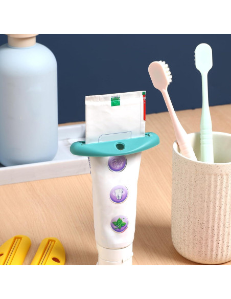 8 Exprimidores de Tubos Healeved para Pasta de Dientes y Cosméticos