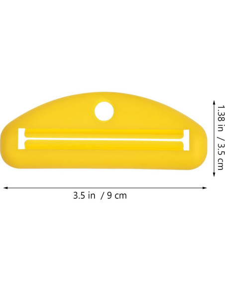8 Exprimidores de Tubos Healeved para Pasta de Dientes y Cosméticos