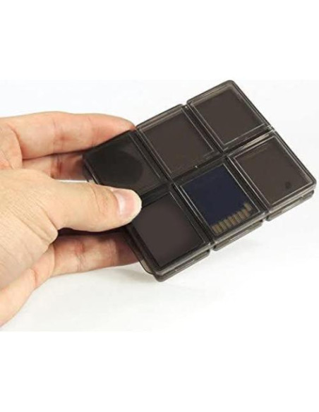 Estuche Acuvar para 36 Tarjetas de Memoria Resistente al Agua