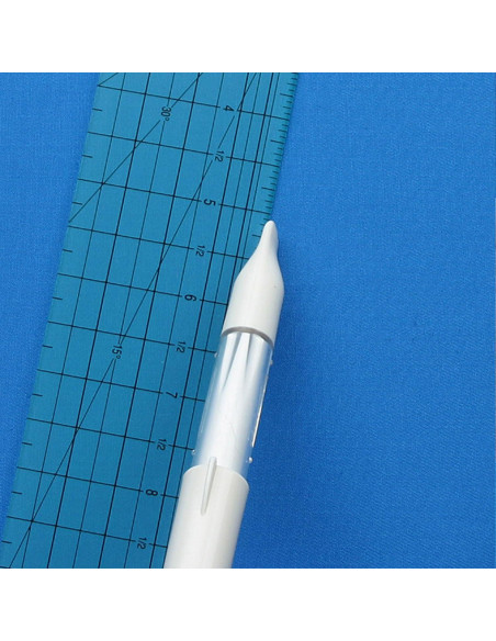 Bolígrafo Liner Clover Blanco Punta Fina 1 Cuenta