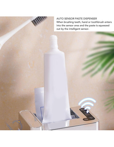 Dispensador Automático de Pasta de Dientes Genérico con Sensor