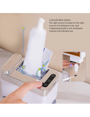 Dispensador Automático de Pasta de Dientes Genérico con Sensor