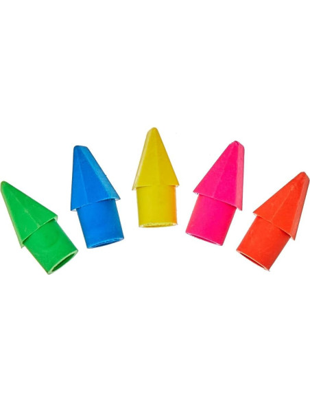 Borradores de Toppers Pen Gear - Paquete de 25 Colores Brillantes