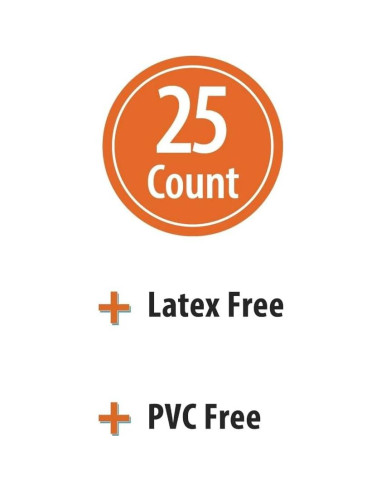 Borradores de Toppers Pen Gear - Paquete de 25 Colores Brillantes