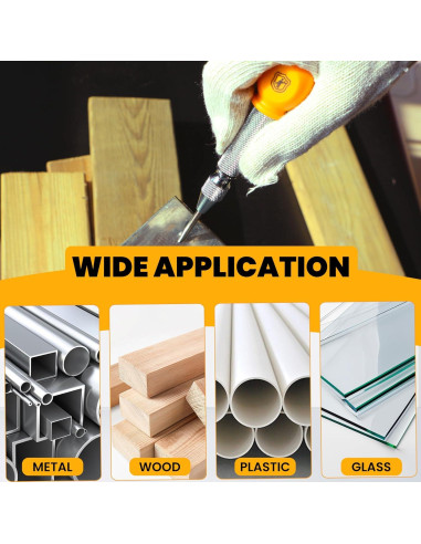 Martillo Automático MulWark 12.7 cm Acero con Resorte y Punta Reemplazable