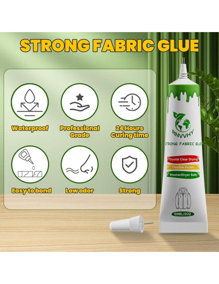 Pegamento para Tela RMIYA 60ml Adhesivo Transparente Super Fuerte