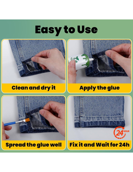 Pegamento para Tela RMIYA 60ml Adhesivo Transparente Super Fuerte