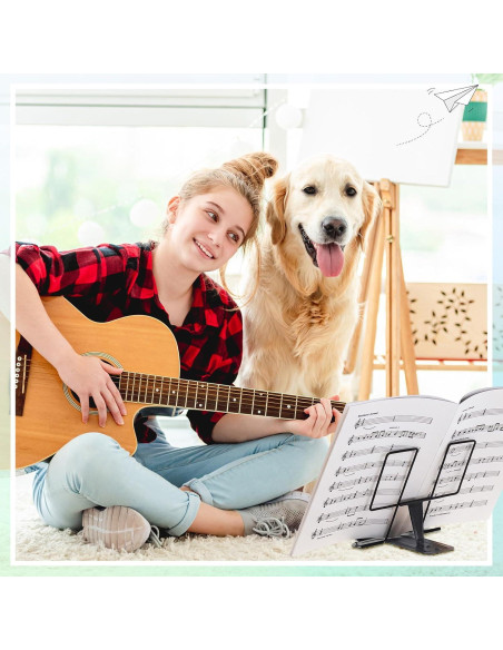 Paquete de 10 Soportes de Libro de Metal ForraFun Ajustables