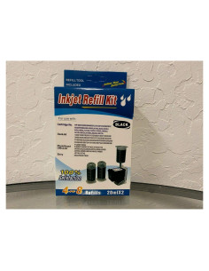 Kit de Recarga de Tinta Discountinkllc para Cartuchos HP 60/61/62/63/64/65 - Negro